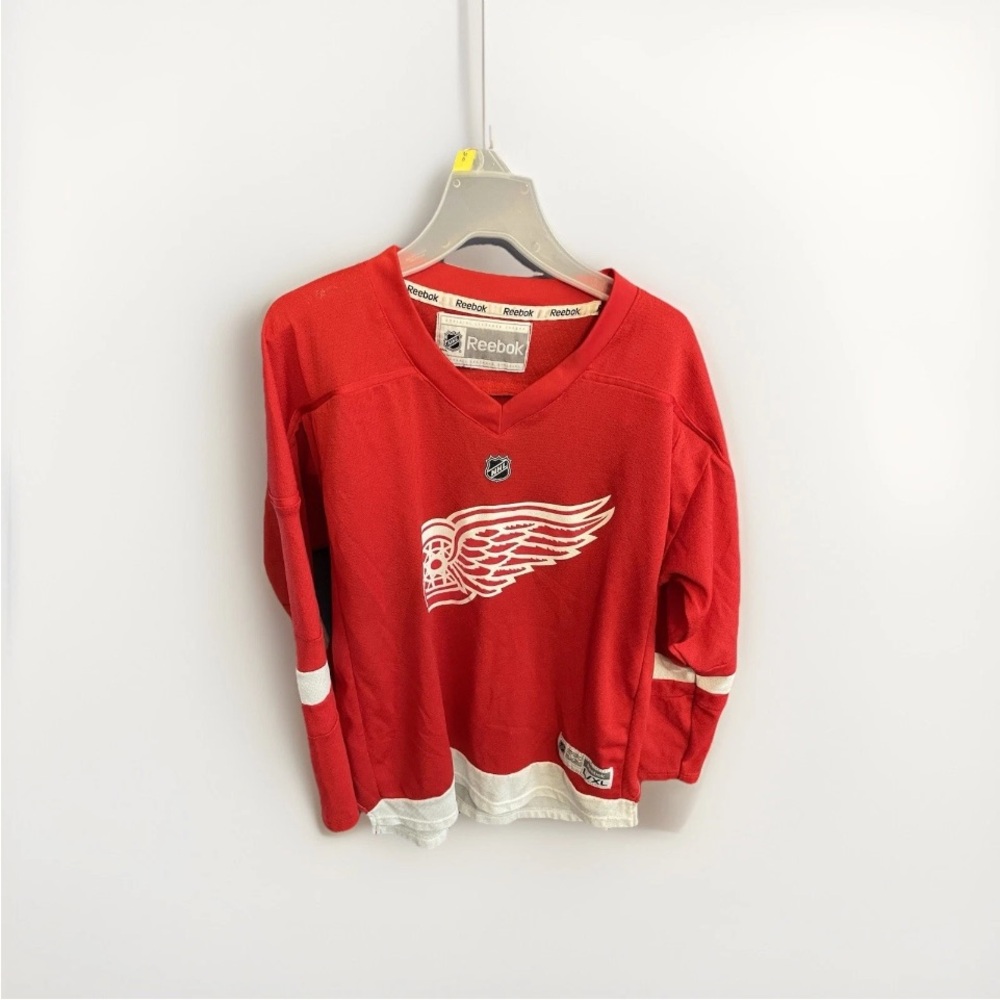 Detroit Red Wings Reebok NHL Hockey Jersey Mens Size Large